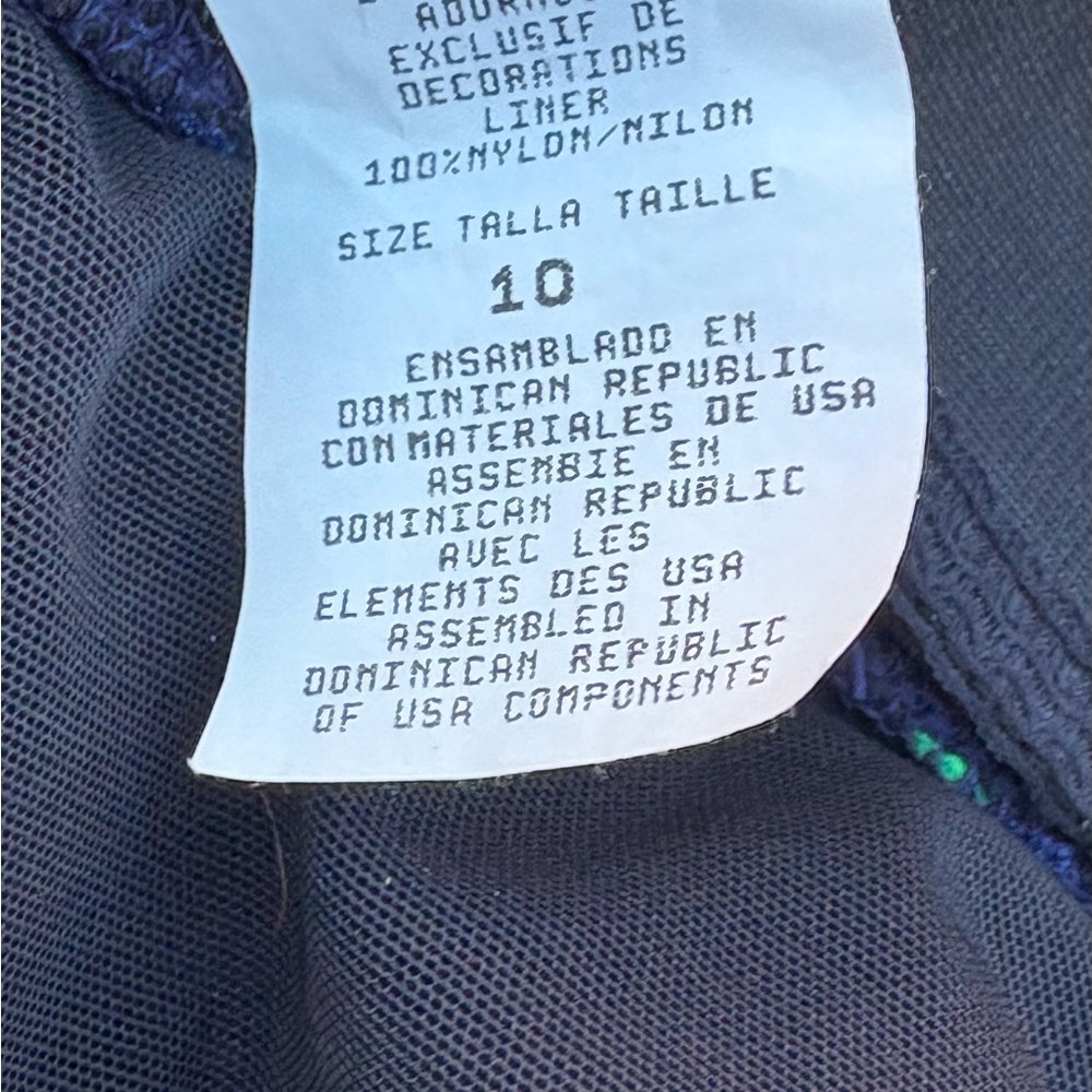 Longitude Women’s Blue Size 10 One Piece Bathing Suit - Picture 5 of 10
